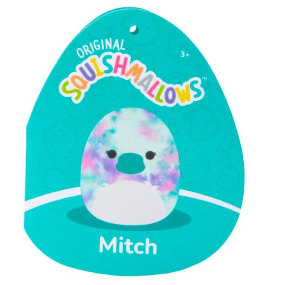 Mitch Squishmallow Clip 3.5” NWOT - Picture 7 of 8